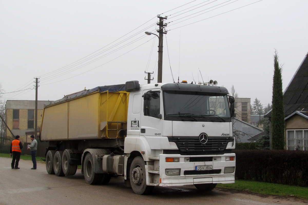 Литва, № JSV 804 — Mercedes-Benz Axor 1840