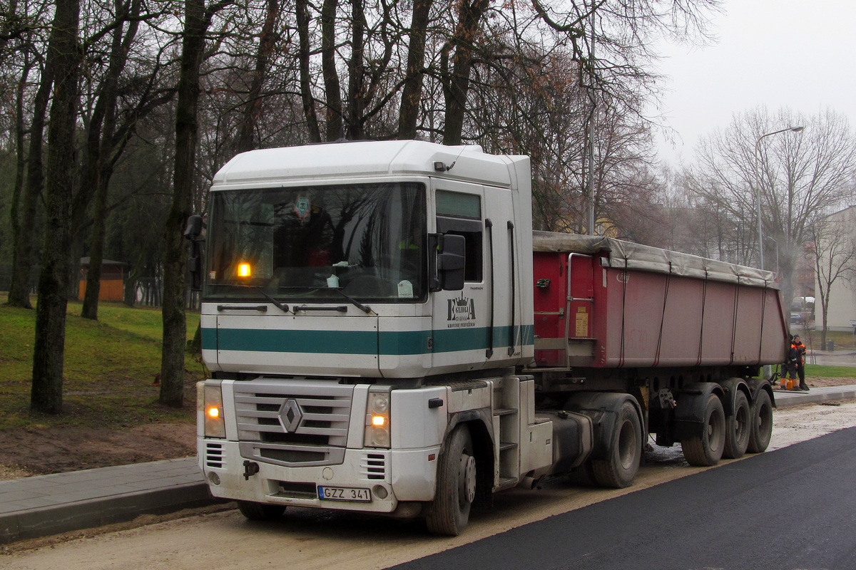 Литва, № GZZ 341 — Renault Magnum E-Tech ('2001)