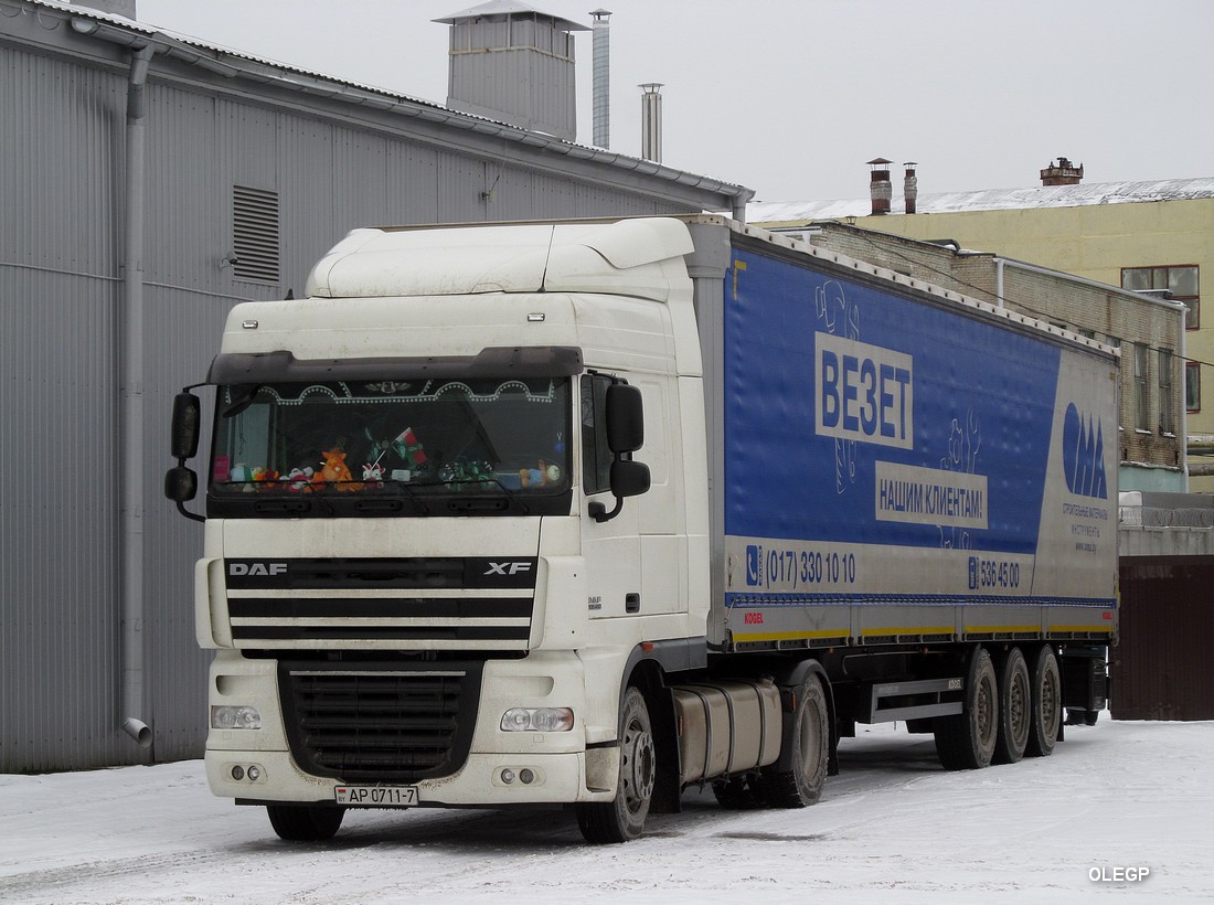 Минск, № АР 0711-7 — DAF XF105 FT