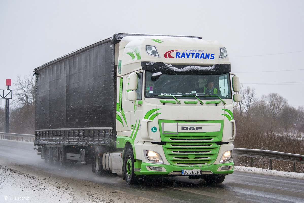 Львовская область, № ВС 8175 НІ — DAF XF Euro6 FT