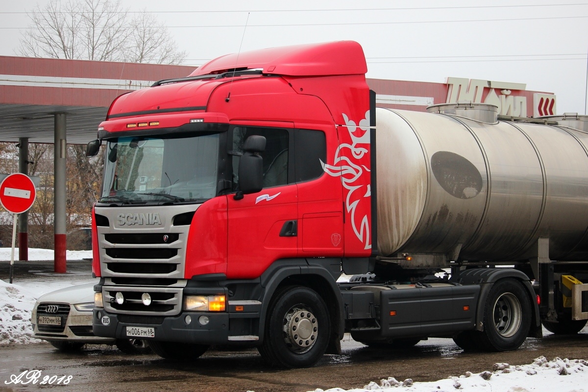 Тамбовская область, № Н 006 РМ 68 — Scania ('2013) G440