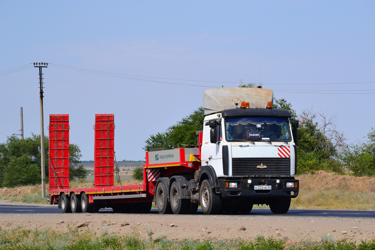 Волгоградская область, № К 222 НВ 34 — МАЗ-642205