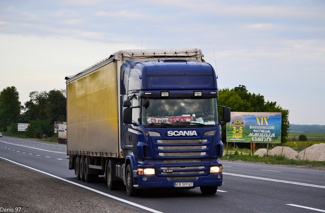 Польша, № KR 5FF67 — Scania ('2009) R420