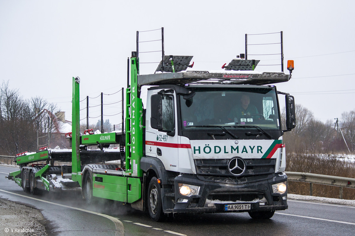 Киев, № АА 9051 ТІ — Mercedes-Benz Actros ('2011)