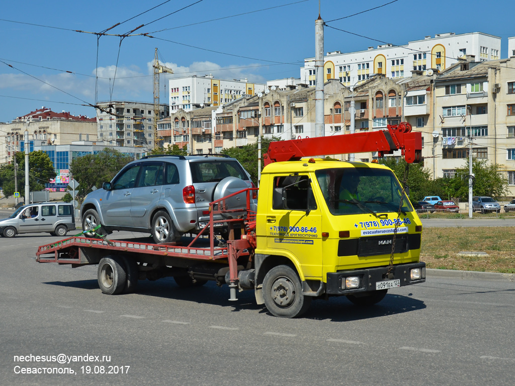 Севастополь, № Х 091 ЕА 123 — MAN Volkswagen G90