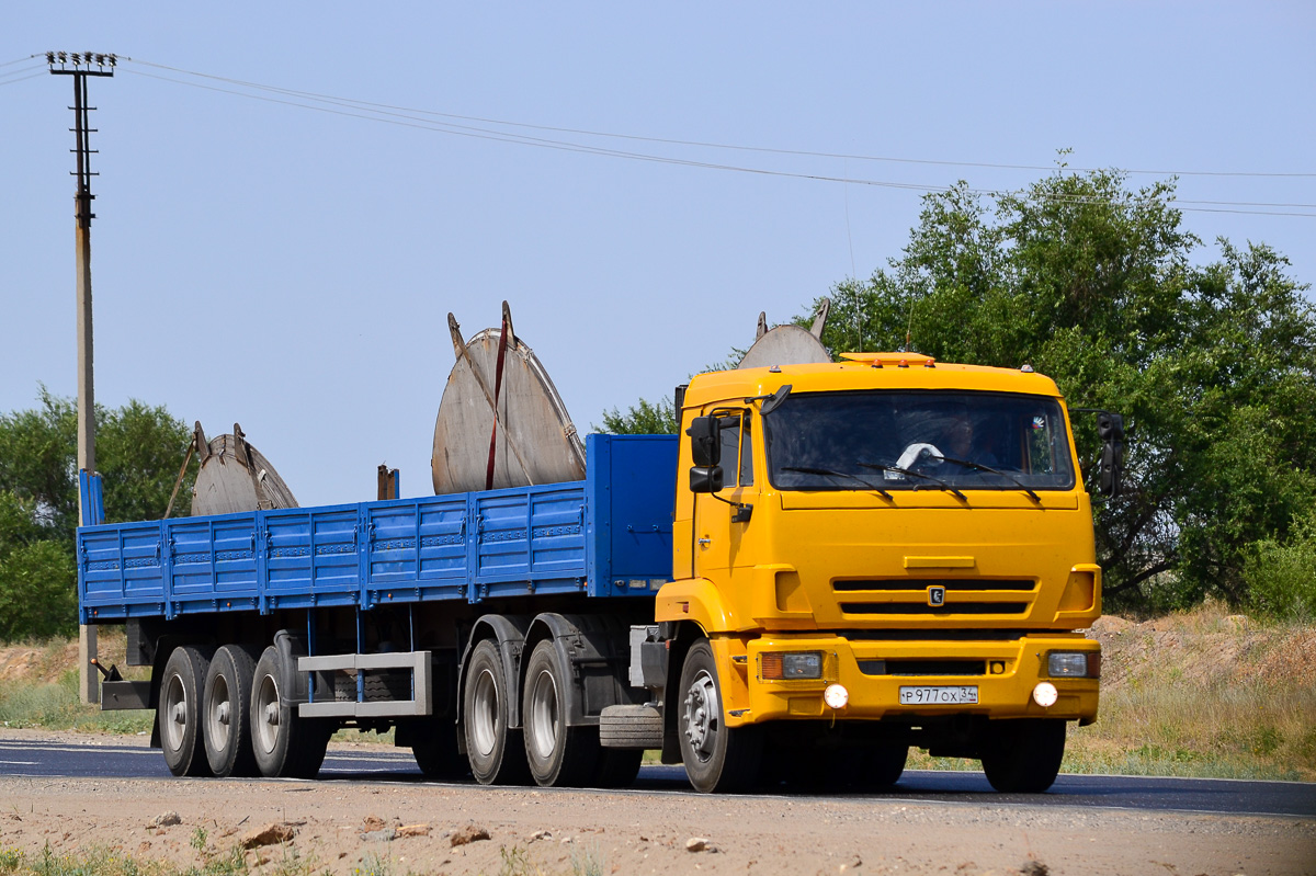 Волгоградская область, № Р 977 ОХ 34 — КамАЗ-65116-N3