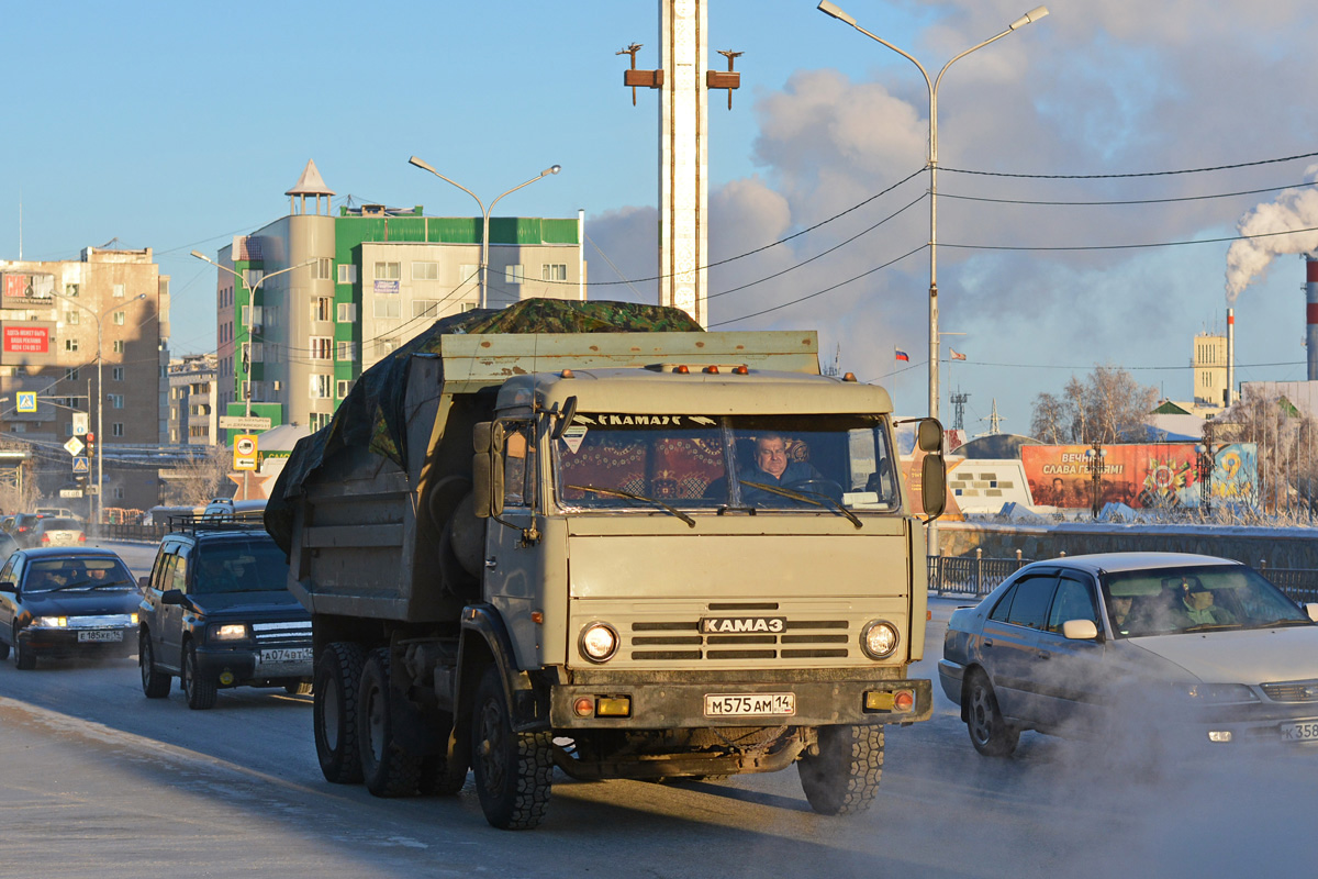 Саха (Якутия), № М 575 АМ 14 — КамАЗ-5511