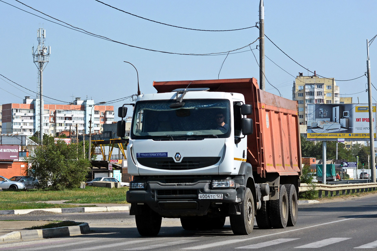 Краснодарский край, № А 004 ТС 123 — Renault Kerax [X9P]