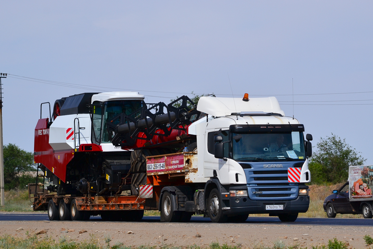 Ростовская область, № Х 160 МВ 161 — Scania ('2004) P340