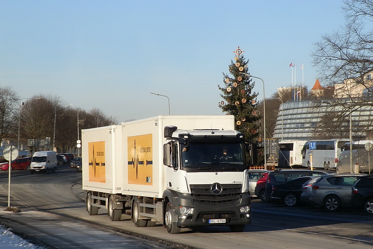 Латвия, № KL-6750 — Mercedes-Benz Actros ('2011)