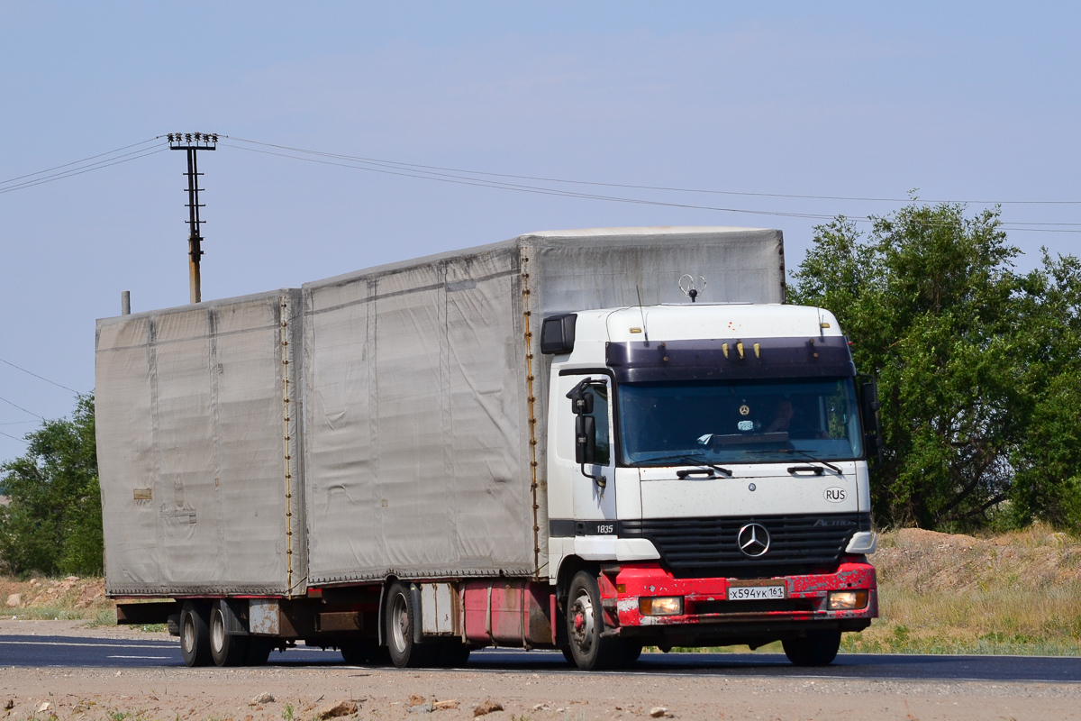 Ростовская область, № Х 594 УК 161 — Mercedes-Benz Actros ('1997) 1835