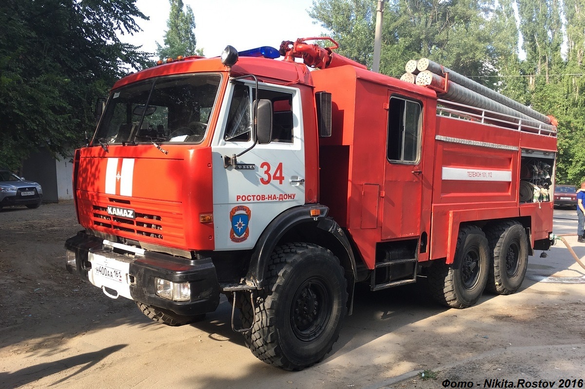 Ростовская область, № Н 400 АА 161 — КамАЗ-43114-15 [43114R]