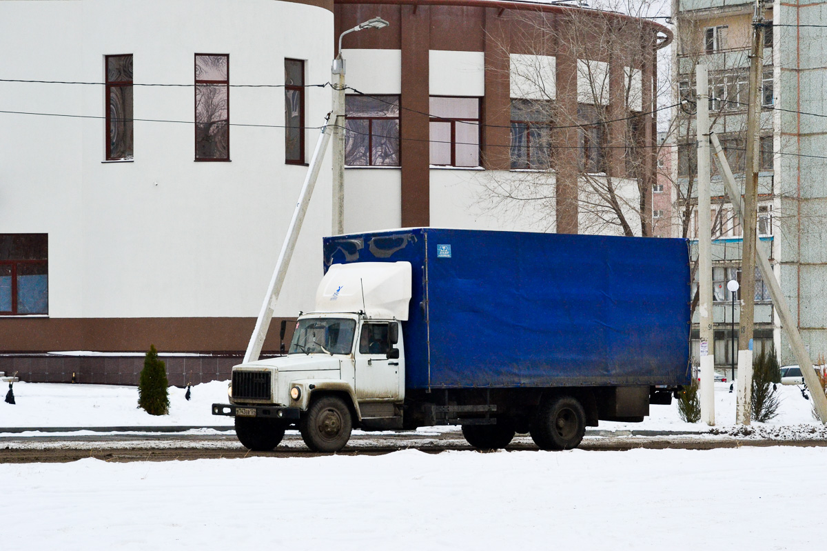 Волгоградская область, № В 743 ЕВ 134 — ГАЗ-3309