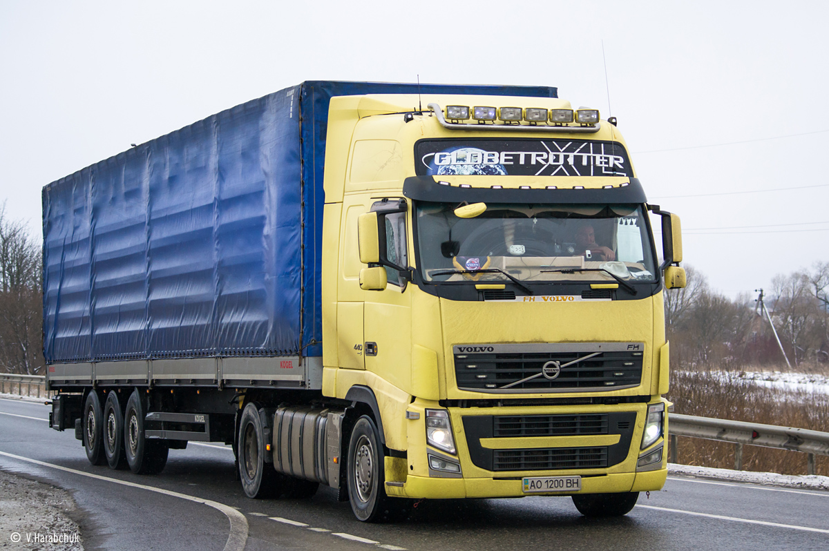 Закарпатская область, № АО 1200 ВН — Volvo ('2008) FH.440