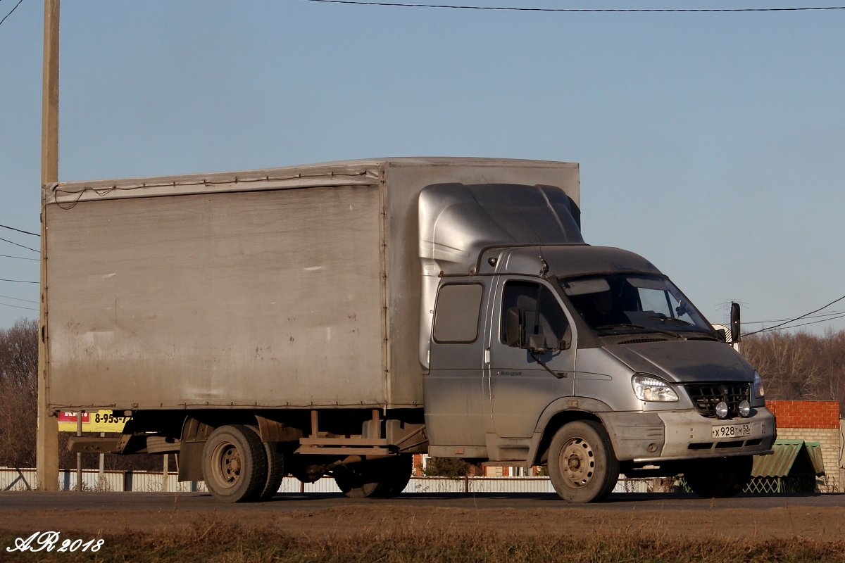 Нижегородская область, № Х 928 ТМ 52 — ГАЗ-331043 "Валдай"