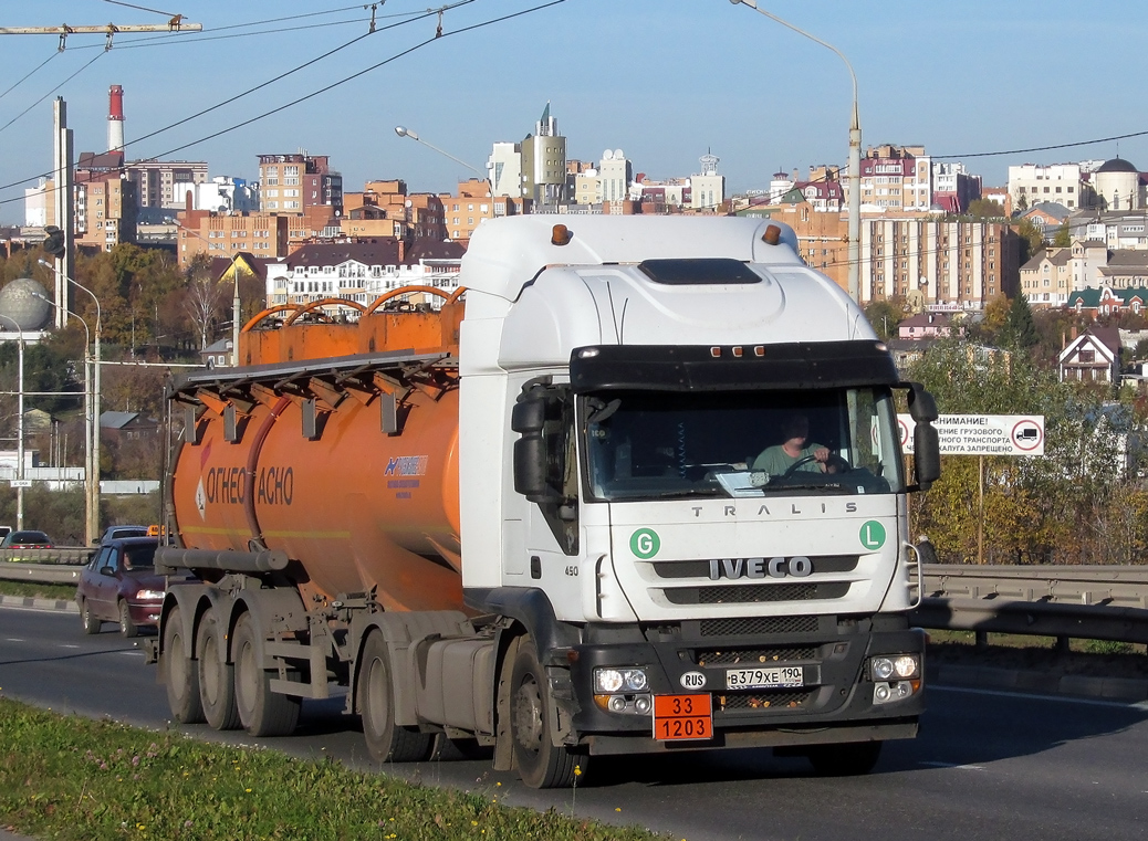 Московская область, № В 379 ХЕ 190 — IVECO Stralis ('2007) 450