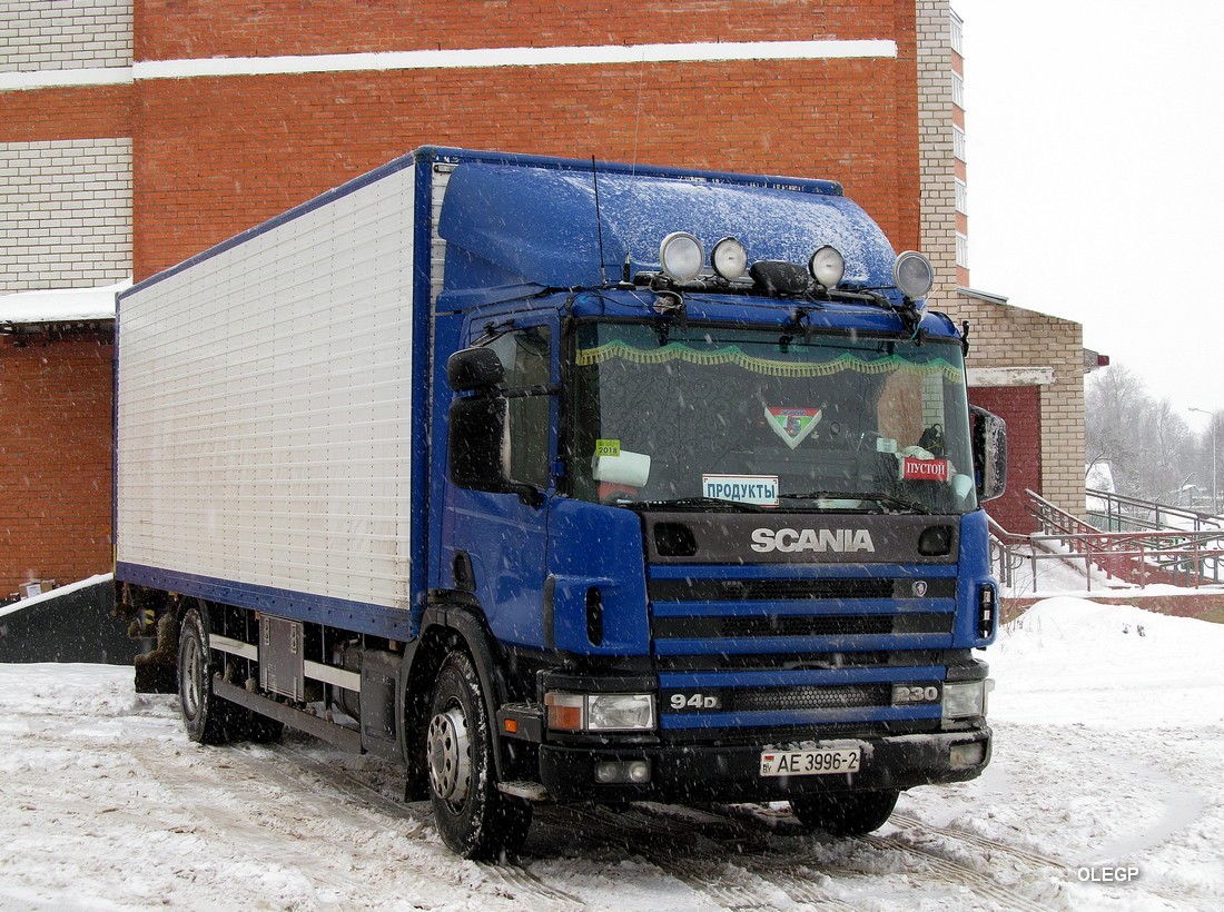 Витебская область, № АЕ 3996-2 — Scania ('1996) P94D