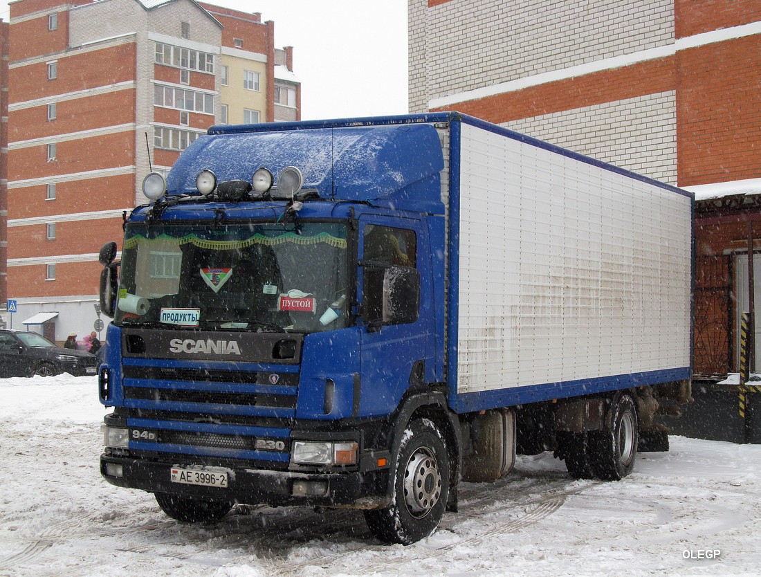 Витебская область, № АЕ 3996-2 — Scania ('1996) P94D