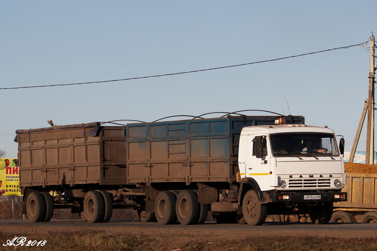 Тамбовская область, № О 813 ЕМ 68 — КамАЗ-53212