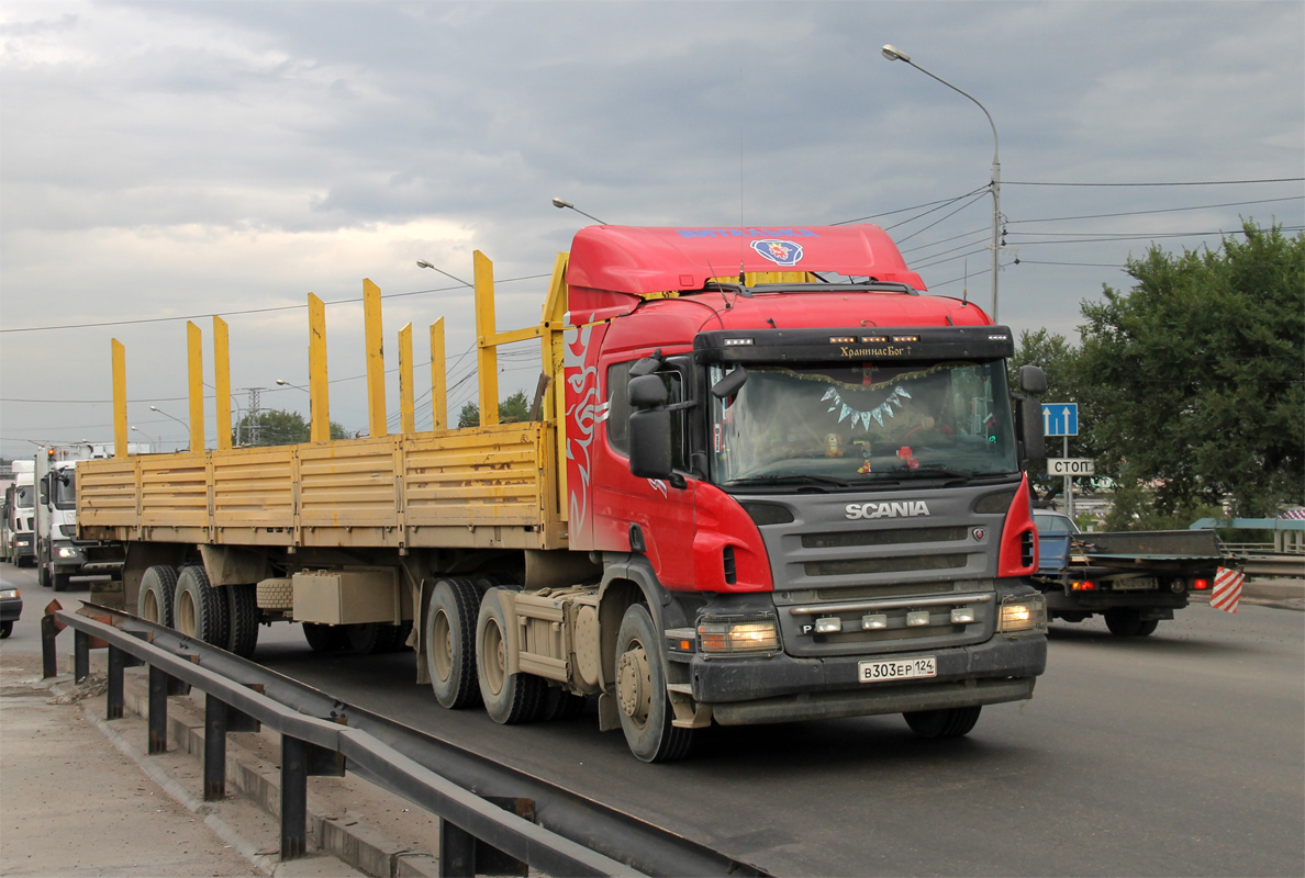 Красноярский край, № В 303 ЕР 124 — Scania ('2004) P420