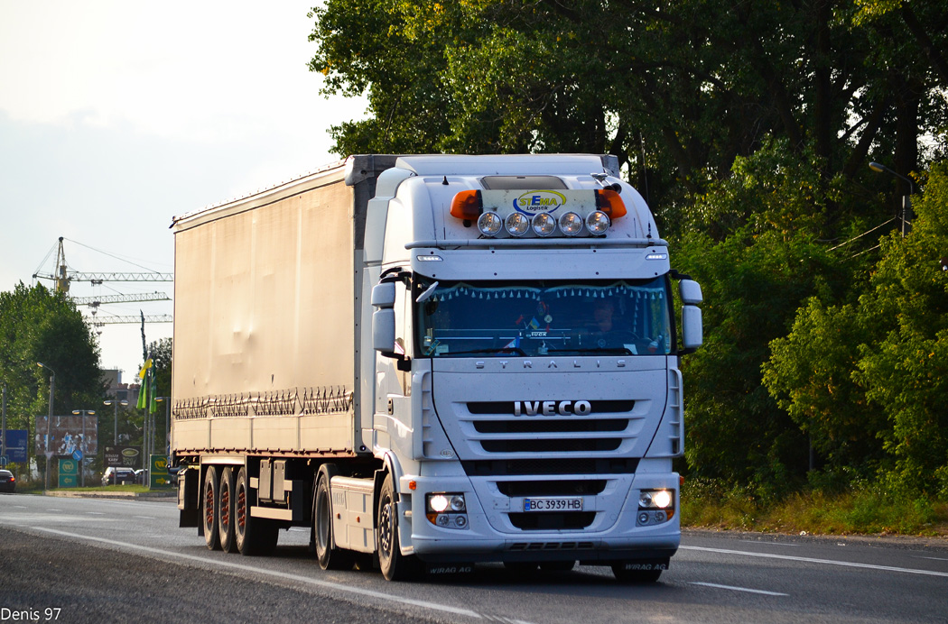 Львовская область, № ВС 3939 НВ — IVECO Stralis ('2007) 450