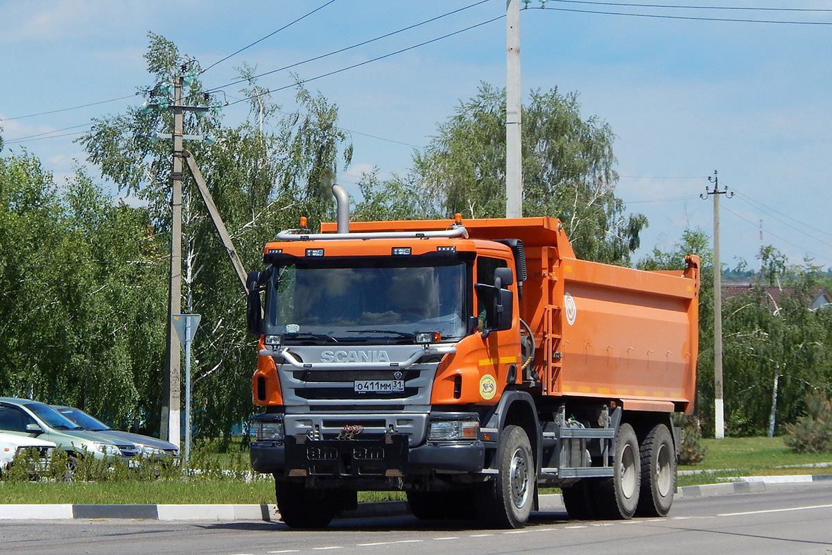 Белгородская область, № О 411 ММ 31 — Scania ('2011) P400