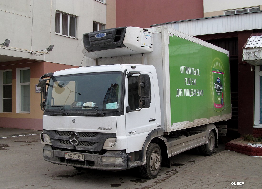 Брестская область, № АК 7666-1 — Mercedes-Benz Atego 1018