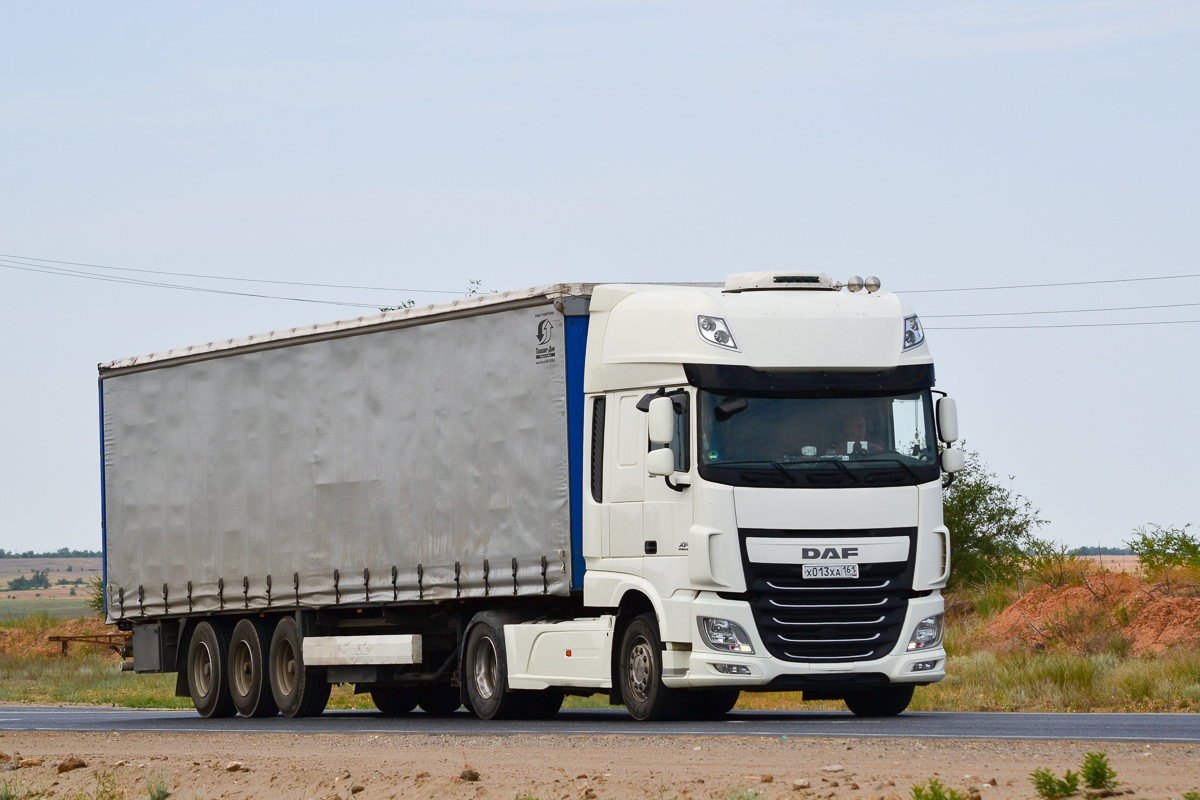 Ростовская область, № Х 013 ХА 161 — DAF XF Euro6 FT