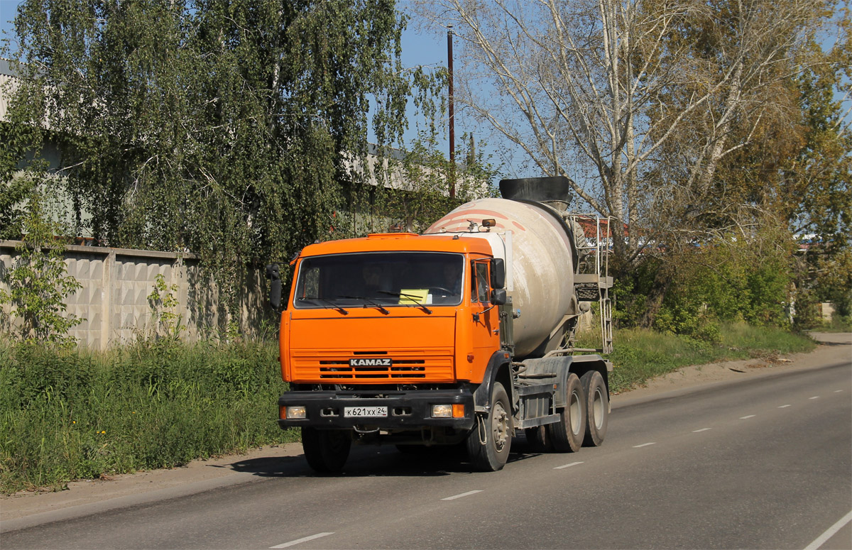 Красноярский край, № К 621 ХХ 24 — КамАЗ-65115-D3