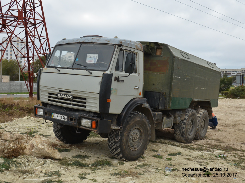 Севастополь, № СН 2113 АЕ — КамАЗ-43114-02 [43114C]