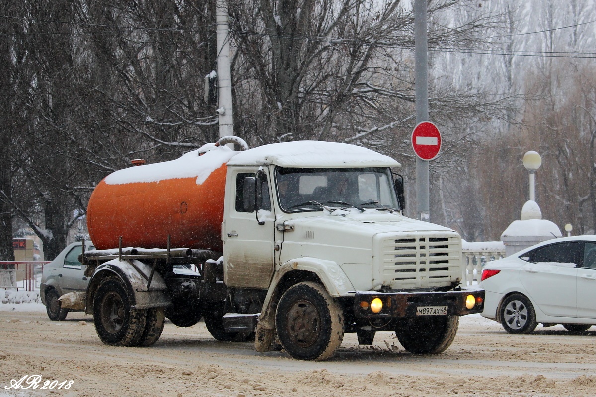 Липецкая область, № М 897 АХ 48 — ЗИЛ-433360