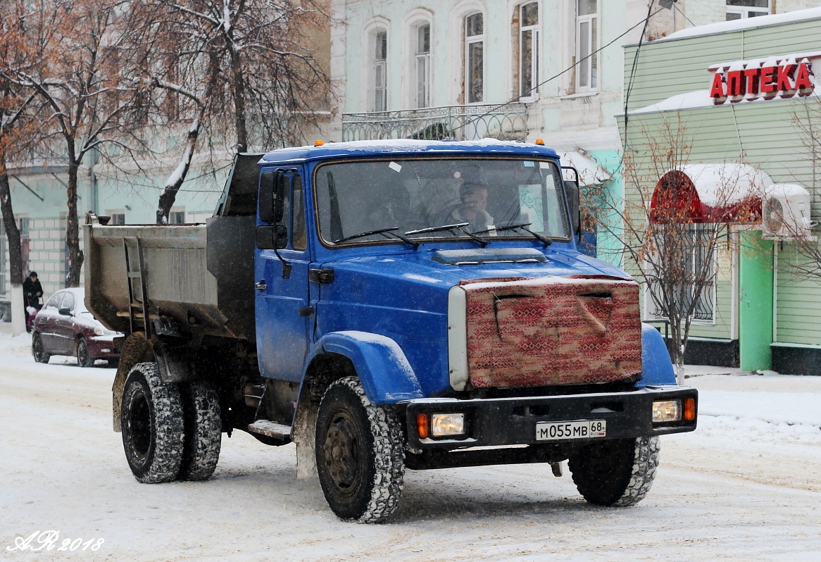 Тамбовская область, № М 055 МВ 68 — ЗИЛ-494560