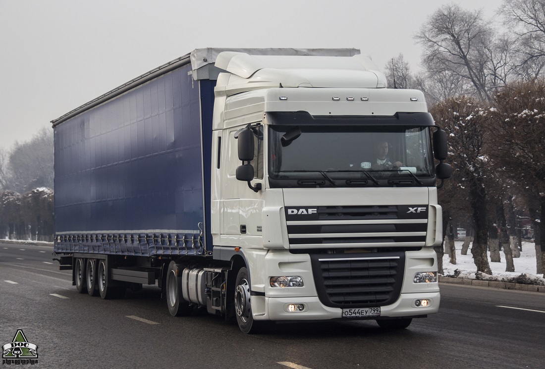 Москва, № О 544 ЕУ 799 — DAF XF105 FT