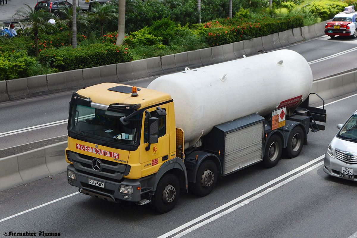 Китай, № RJ 9587 — Mercedes-Benz Actros ('2009)