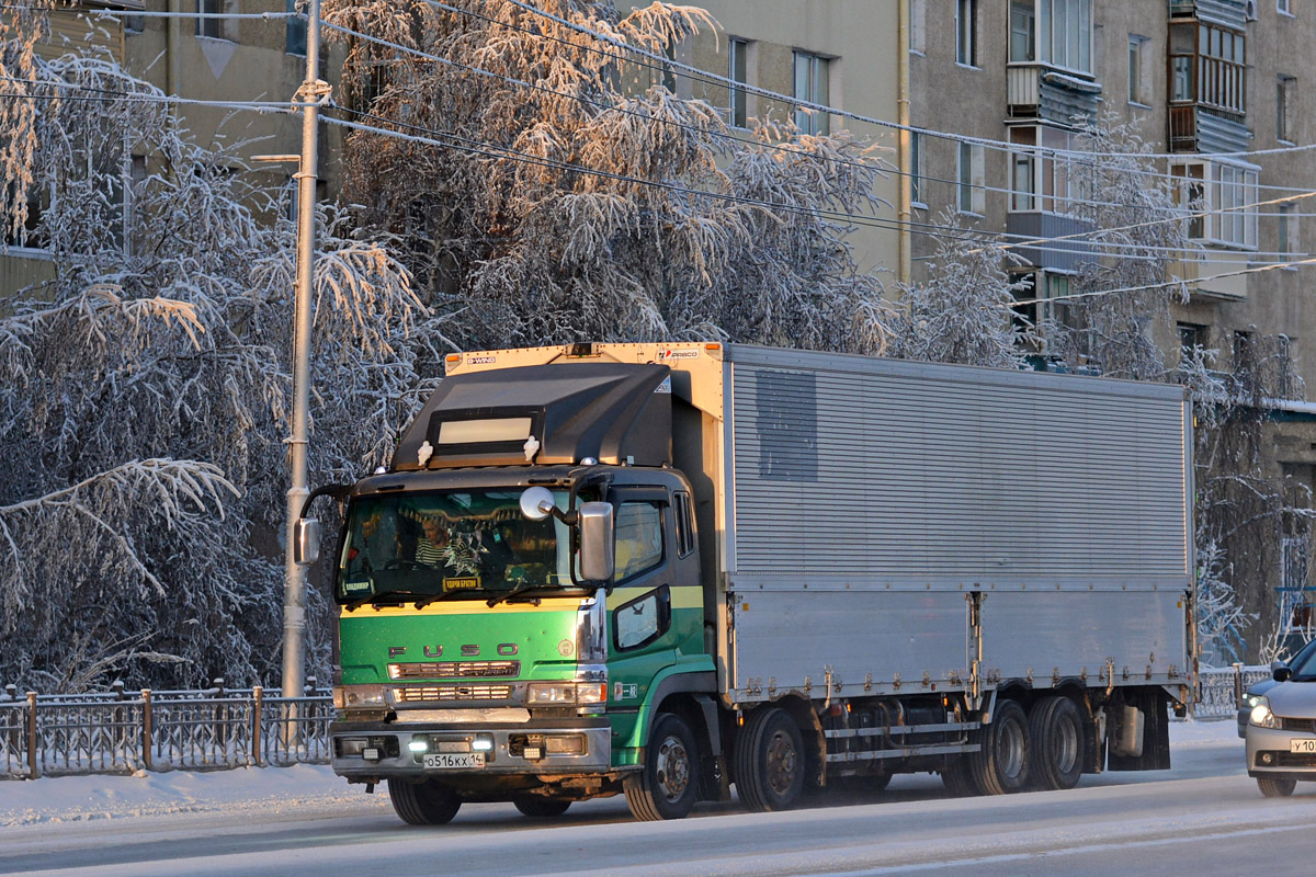 Саха (Якутия), № О 516 КХ 14 — Mitsubishi Fuso Super Great