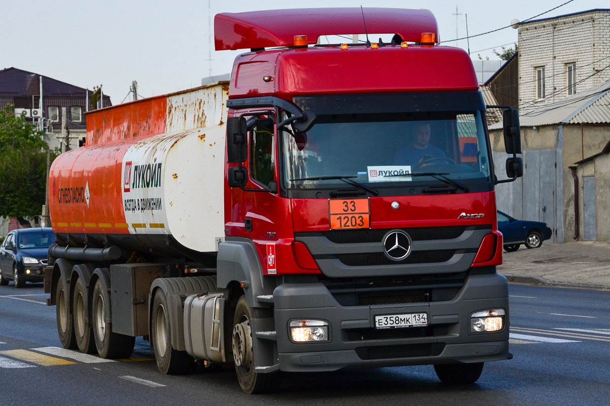 Волгоградская область, № Е 358 МК 134 — Mercedes-Benz Axor 1840 [Z9M]