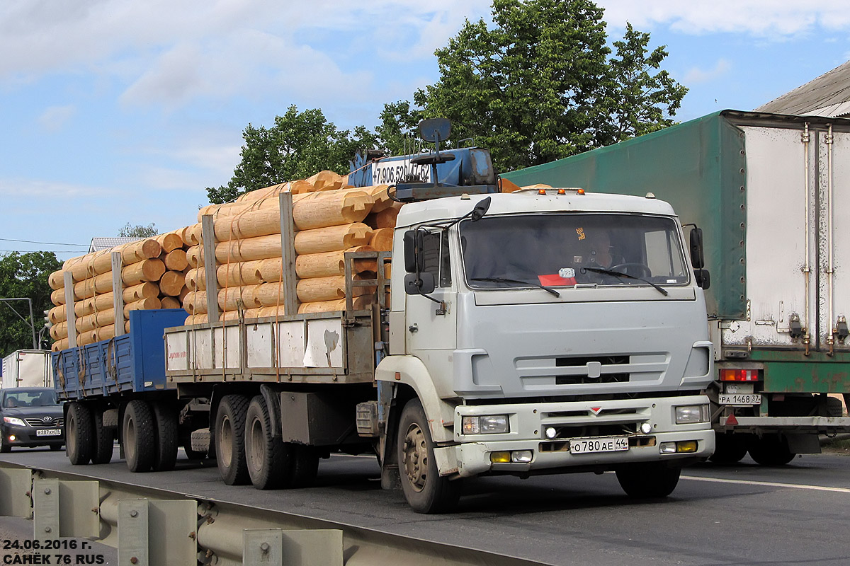 Костромская область, № О 780 АЕ 44 — КамАЗ-65117 [651170]