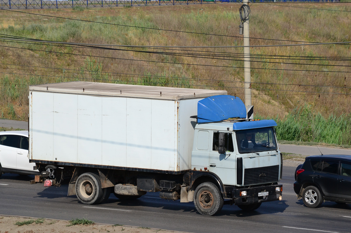 Волгоградская область, № А 492 СН 134 — МАЗ-533603