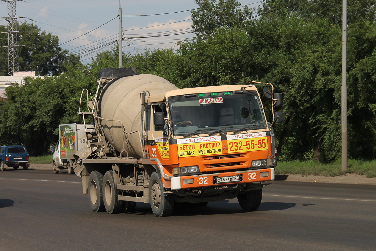 Красноярский край, № С 767 РВ 174 — Mitsubishi Fuso (общая модель)