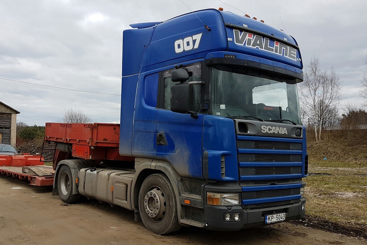 Латвия, № 007 — Scania ('1996) R124L