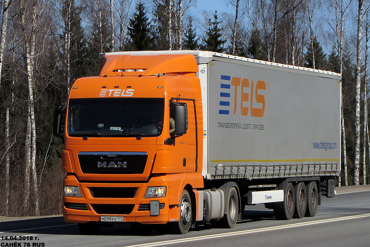 Москва, № М 098 КХ 777 — MAN TGX ('2007) 18.440