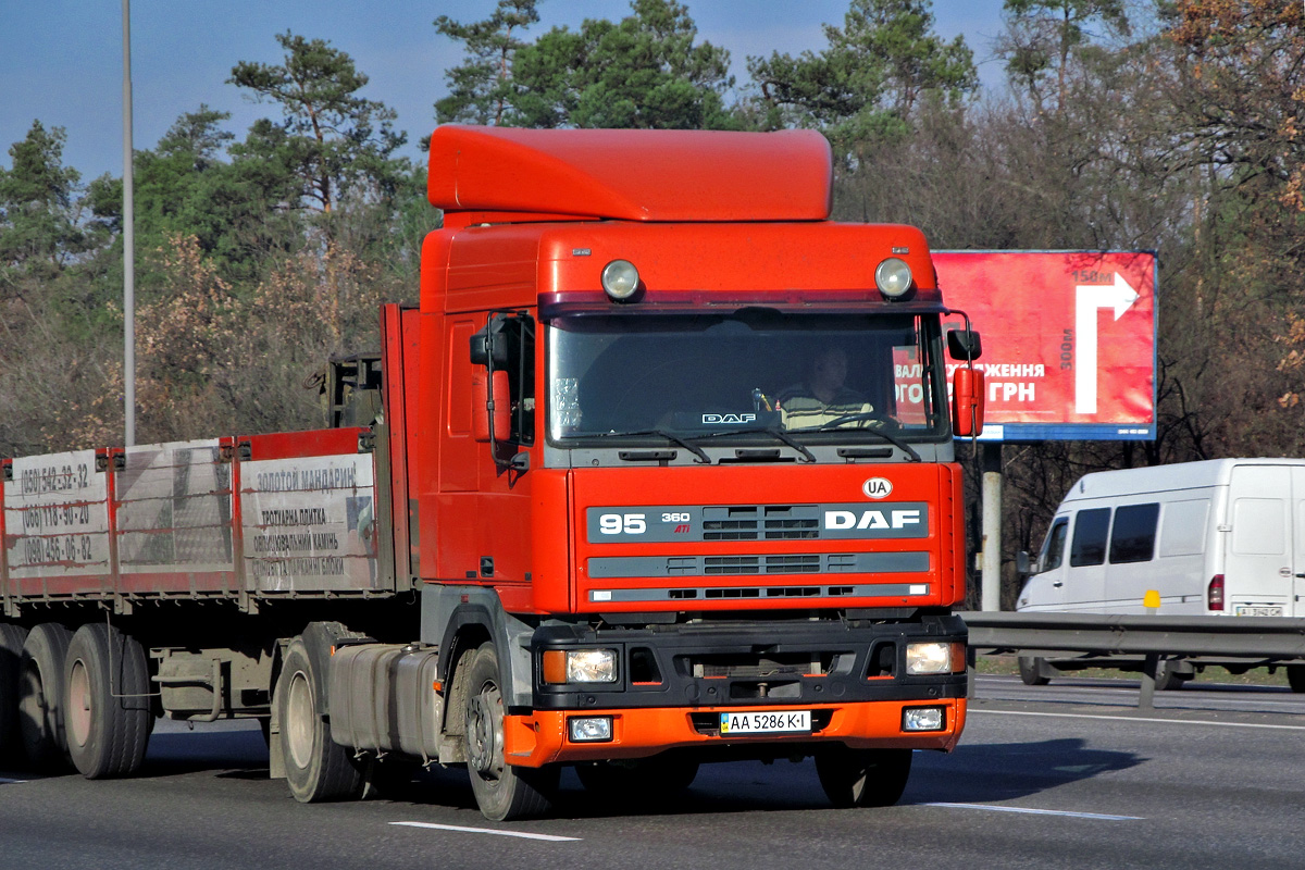 Киев, № АА 5286 КІ — DAF 95 FT