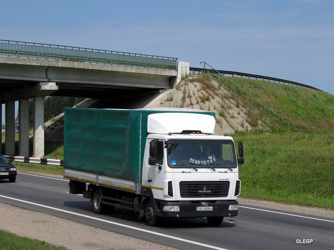 Гродненская область, № АІ 3438-4 — МАЗ-4371P2 "Зубрёнок"