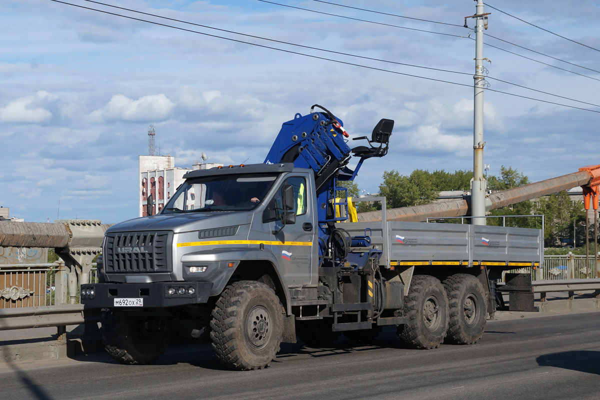 Архангельская область, № М 692 ОХ 29 — Урал NEXT 4320-73