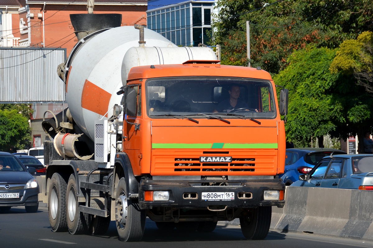 Ростовская область, № Н 808 МТ 161 — КамАЗ-65115 (общая модель)