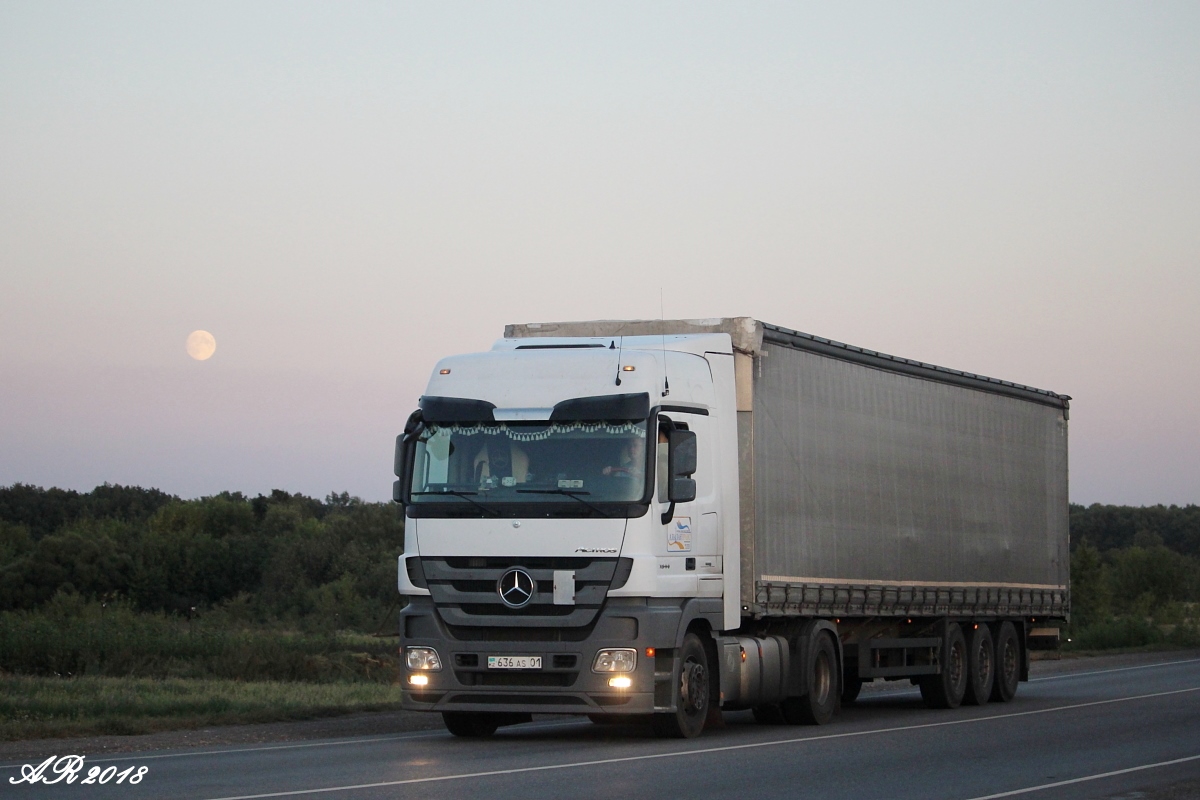 Астана, № 636 AS 01 — Mercedes-Benz Actros ('2009) 1844