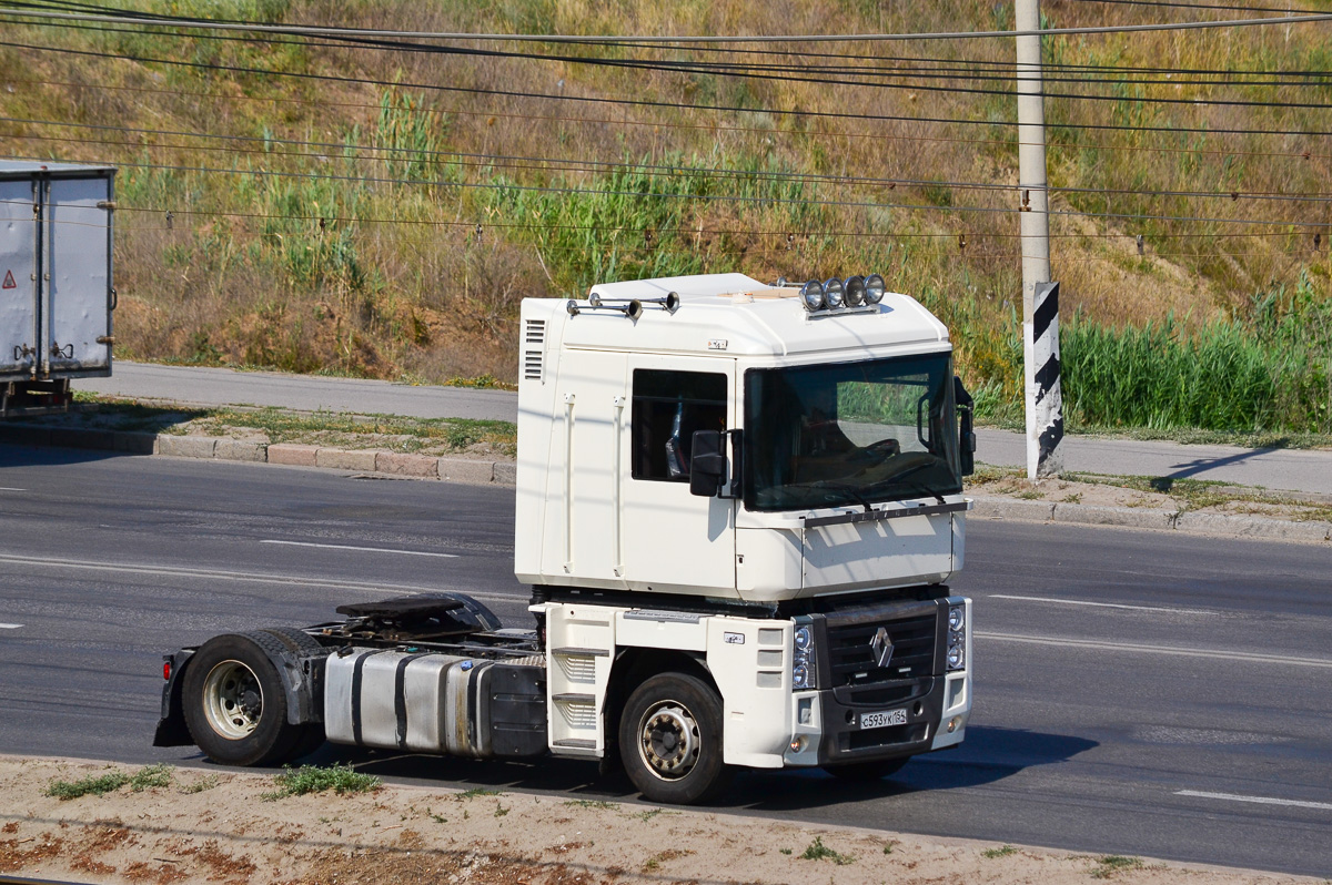 Волгоградская область, № С 593 УК 154 — Renault Magnum ('2008)