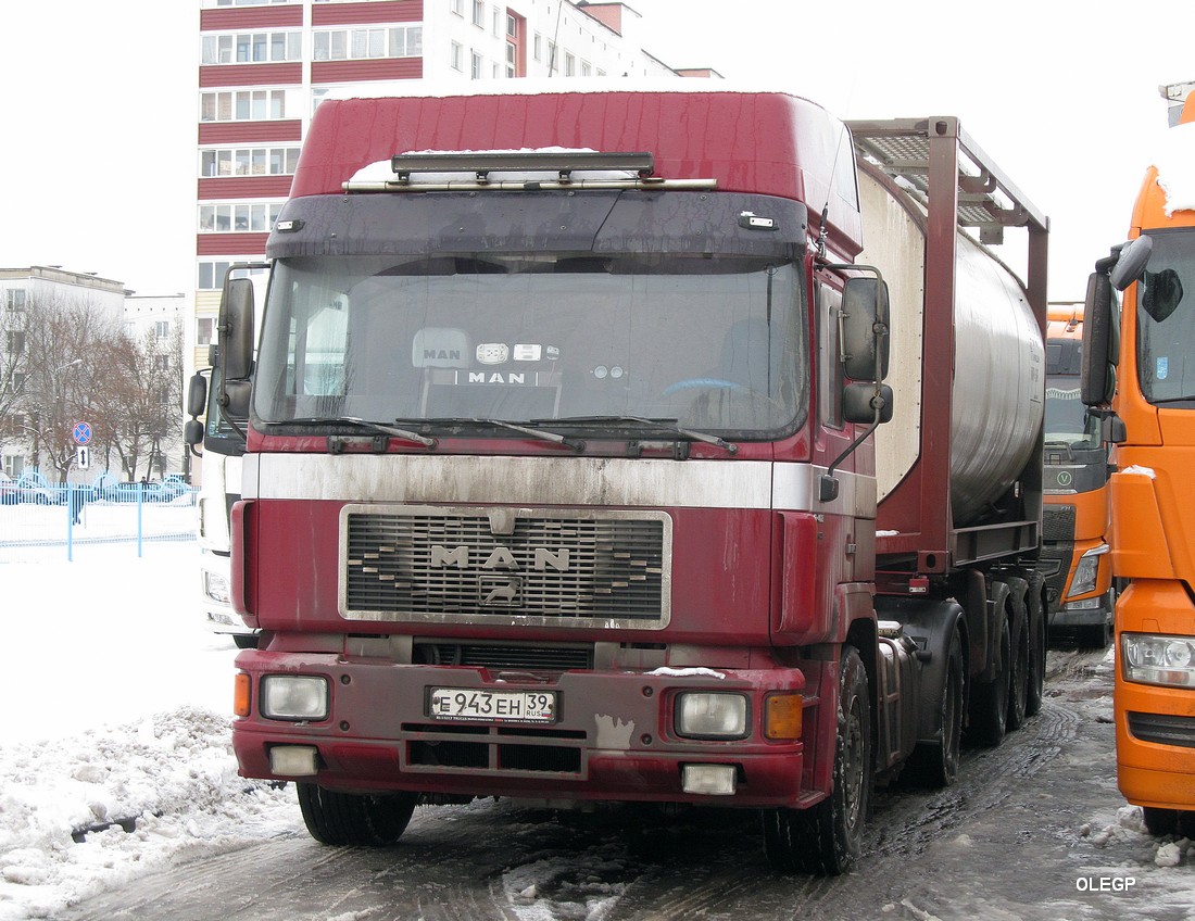 Калининградская область, № Е 943 ЕН 39 — MAN F90 19.xxx (общая)