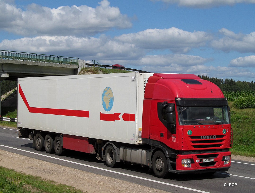 Брестская область, № АЕ 3838-1 — IVECO Stralis ('2007) 500