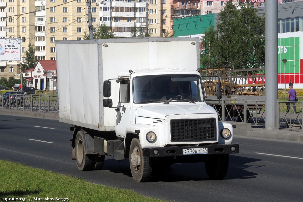 Санкт-Петербург, № А 790 ВМ 178 — ГАЗ-3309